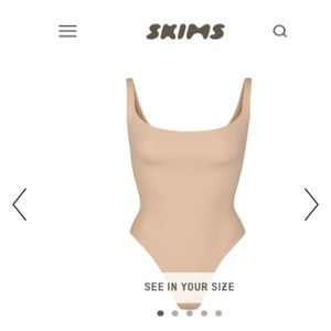 Skims Low Back Thong Bodysuit